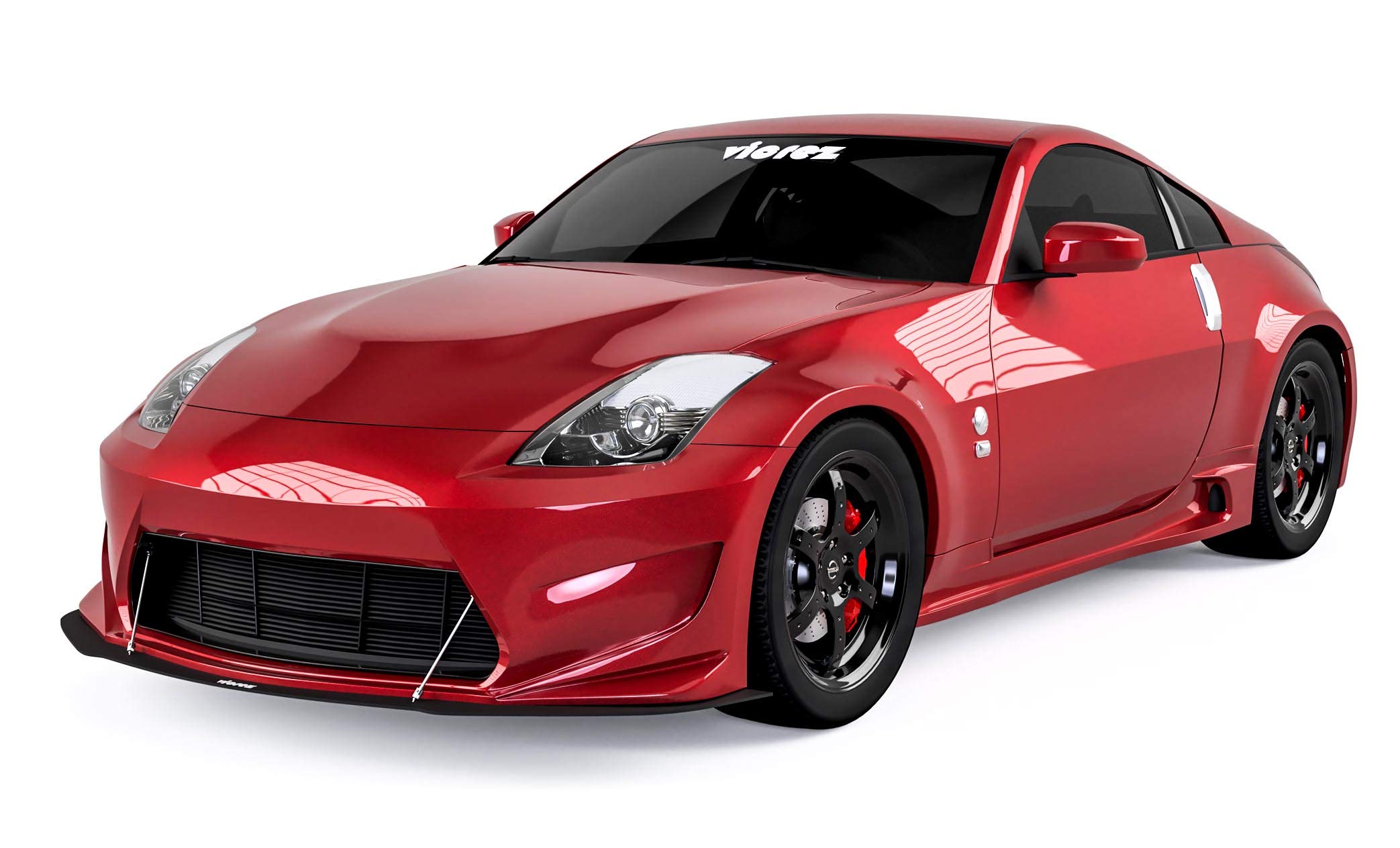 Vicrez Front Splitter vz101076 for Nissan 350Z & 370Z Amuse Front
